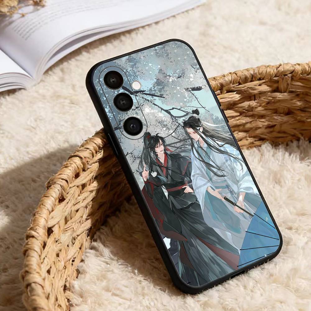 Чехол для телефона аниме M-Mo Dao Zu Shi Wangxian для Samsung Galaxy A20, 21s, 22, 31, 32, 52, 53, 72, 73, 80, 91, мягкий черный корпус