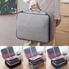 with Lock Zipper Travel Tote Bag Waterproof Briefcase Organizer  Document Tickets Protection