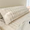 Extra Thick Milk Fleece Pillowcase Double Bed Anti-Oil Stain Long Size 150cm 180cm Soft Plush Pillow Cover