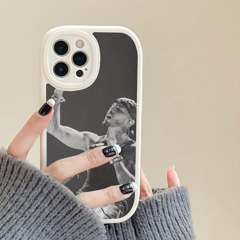 Rap Singer Rauw Alejandro Phone Case Hard Leather For IPhone 16 15 14 13 12 Mini 11 14 Pro Max Xs X Xr 7 8 Plus Fundas