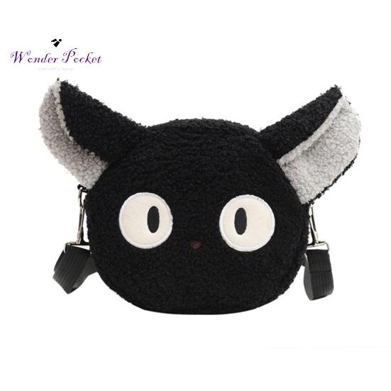 Сумка на одно плечо с мультяшными животными, осенне-зимняя плюшевая милая кошка, медведь, овца, регулируемая сумка-мессенджер через плечо для женщин и девочек, сексуальная одежда для взрослых