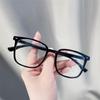 Fashion Anti Blue Light Glasses Men Women Computer Screen Protection Eyeglass Retro Large Frame Transparent Blocking Glasses