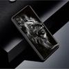 Чехол с изображением волка и льва для Samsung Galaxy A54 A52 A14 5G A53 A12 A13 A71 A23 A34 A33 A21s