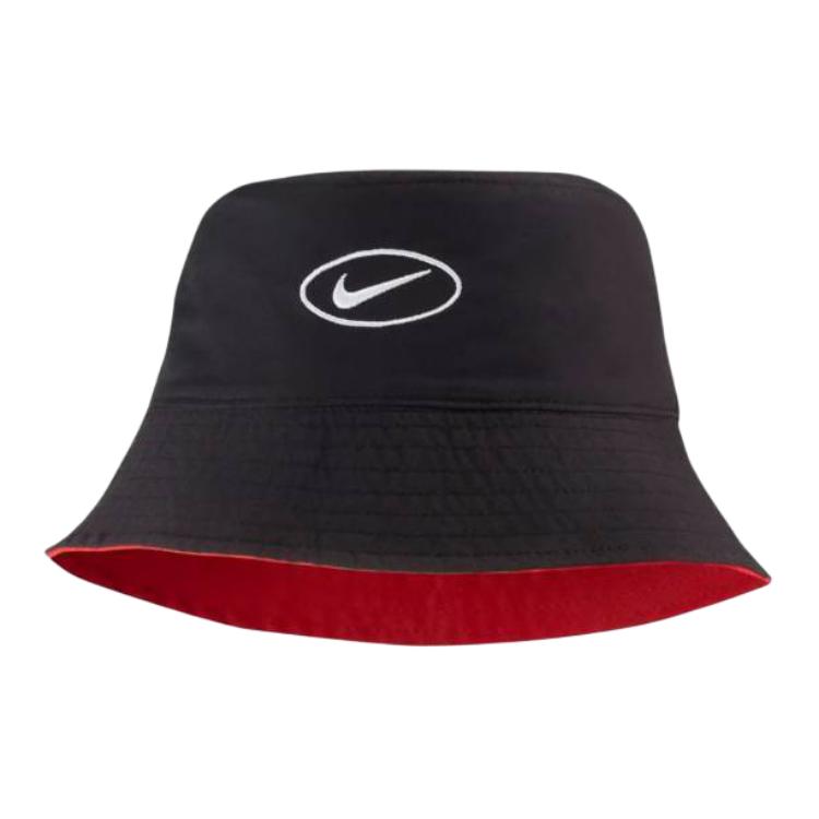 Nike Панамы из полиэстера и эластана женские черные красные повседневные CI3616-011