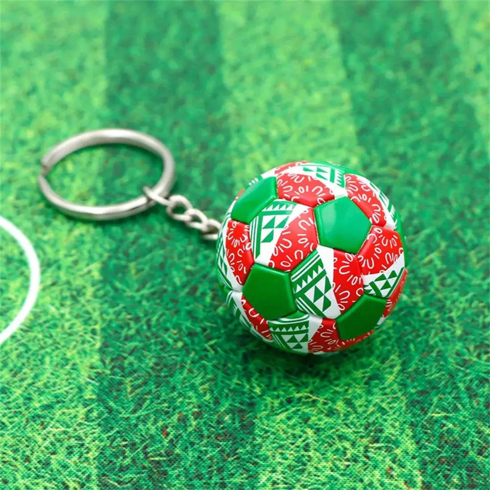 PVC Football Keychain Ornaments Business Volleyball Beach Ball Sport For Players Student Sports Souvenirs Competition Prizes 4