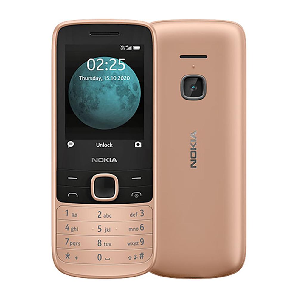 Восстановленный Оригинальный Nokia 225 4G Dual SIM Кнопочный телефон Мобильный телефон с 2 SIM