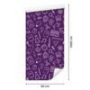 Wallpaper School Supplies purple and plum, purple background 50x1000