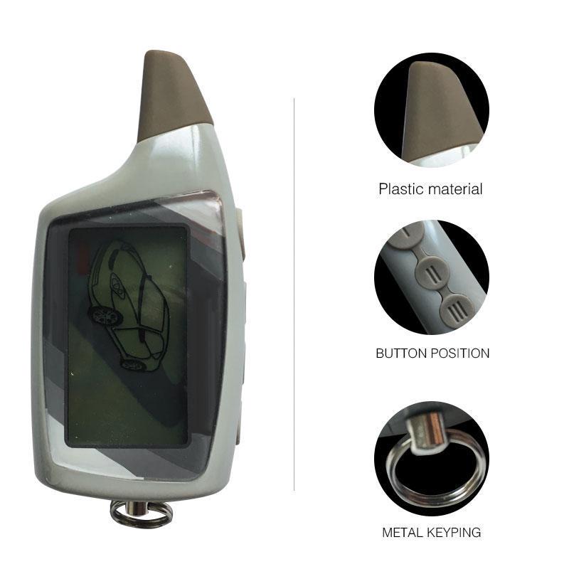 Remote Control Car Key For Scher-Khan Magicar 5 Two Way Car LCD Alarm Car Key Fob For M5