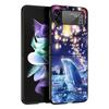 Ocean Animal Cute Dolphin Case For Samsung Galaxy Z Flip 7 6 5 4 3 z Flip7 Flip6 Flip5 Flip4 5G Phone Cover Flip3 Folding Coque