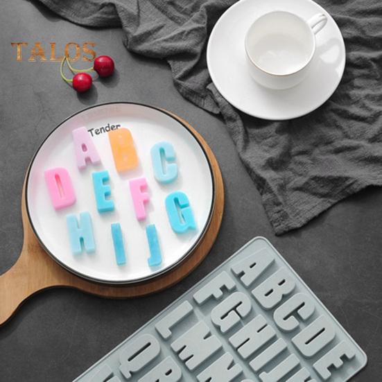 Антипригарная силиконовая форма для шоколадного торта с 26 буквами, DIY высокотемпературная устойчивая форма для торта, инструмент для выпечки