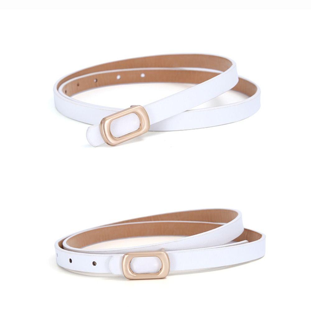 Women Leather Belt Luxury Design Waistband Fashion Trouser Dress Belts