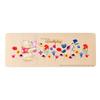 Marushin Kitchen Disney Winnie the Pooh Happiness Flower Day 2215049800 Mat, Design, Water-Absorbent, Non-Slip, Washable, Quick-Drying, Foldable,