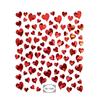 Exquisite Self-Adhesive Gloss Nail Heart Sticker Valentines Adhesive Decals Decor Supplies