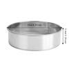 Stainless Steel Fine Mesh Round Handheld Silver Manual Flour Sifter  Baking Prep