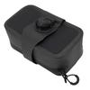 Bike Seat Bag Waterproofing Under Seat Cycling Storage Pouch Saddle Bag for Small Items Storage Black