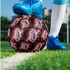 Футбольный мяч в тематике AC Milan, размер 5. Мягкий на ощупь, профессиональный тренировочный мяч для занятий спортом на открытом воздухе.
