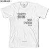 I Can Resist Everything Except Temptation Unisexs Tshirt Oscar Wilde Funny Print T Shirt Unisexs Hot Tops Tshirt Sbz8530