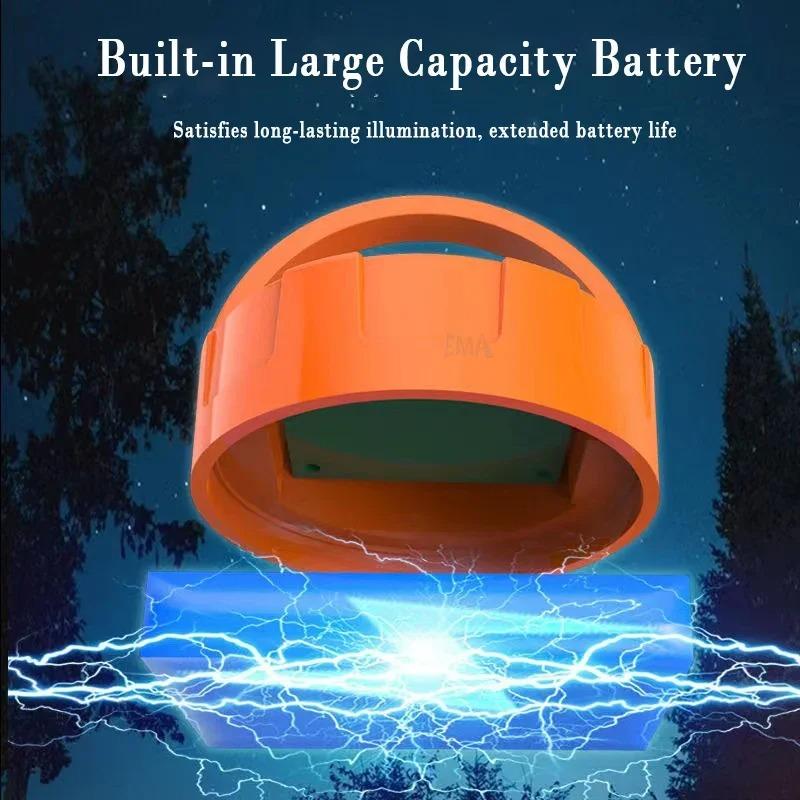Магнитный USB Перезаряжаемый Кемпинговый Фонарь 3 в 1 Power Bank Портативный Фонарь Фонарик для Улицы Аварийный Палатка Сад Ночь