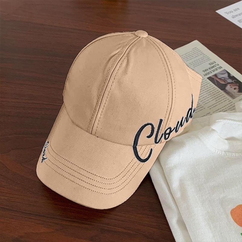 Letter Embroidered Baseball Cap Adjustable Outdoor Sports Sun Hat Summer Fashion Breathable Unisex Headwear Accessory