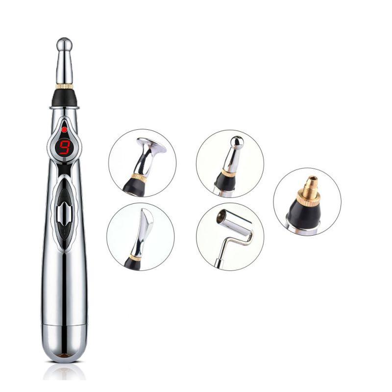 9 Gears Body Электронная акупунктурная ручка Энергетический массаж Акупунктурная ручка Меридианная массажная ручка Глубокое расслабление мышц Средства для снятия боли Массаж