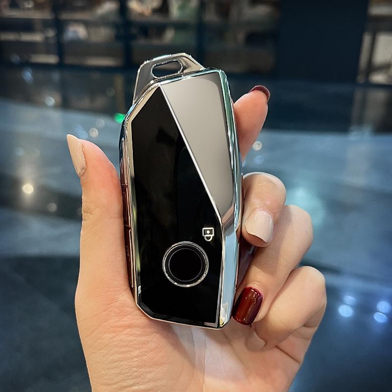 Мода Новый ТПУ Чехол для ключа автомобиля Крышка Защита Брелок Для BMW X1 U11 G70 7 Серии i7 X7 G07 LCI iX I20 G09 XM U06 G81 M3 2023