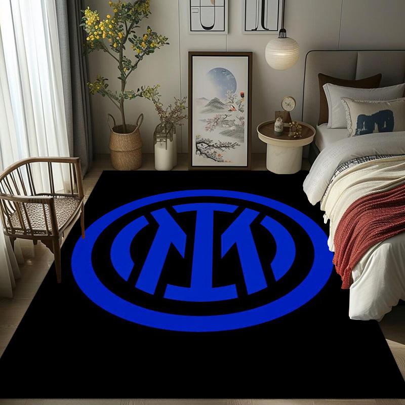 Inter Milan Emblem Artwork carpet printing Suitable for all seasons Art Fashion Dormitory decoration