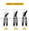 Can Opener Professional Ergonomic Kitchen Tool Manual Side Cut Can Openers Drink Bottle Opener Knife For Cans Lid Kitchen Gadget