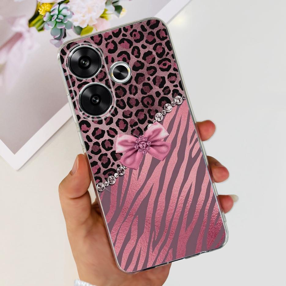 For Xiaomi Poco F6 Case Redmi Turbo3 New Fashion Painted Cover Soft Slim Phone Cases For Xiaomi Redmi Turbo 3 Poco F6 F 6 Bumper