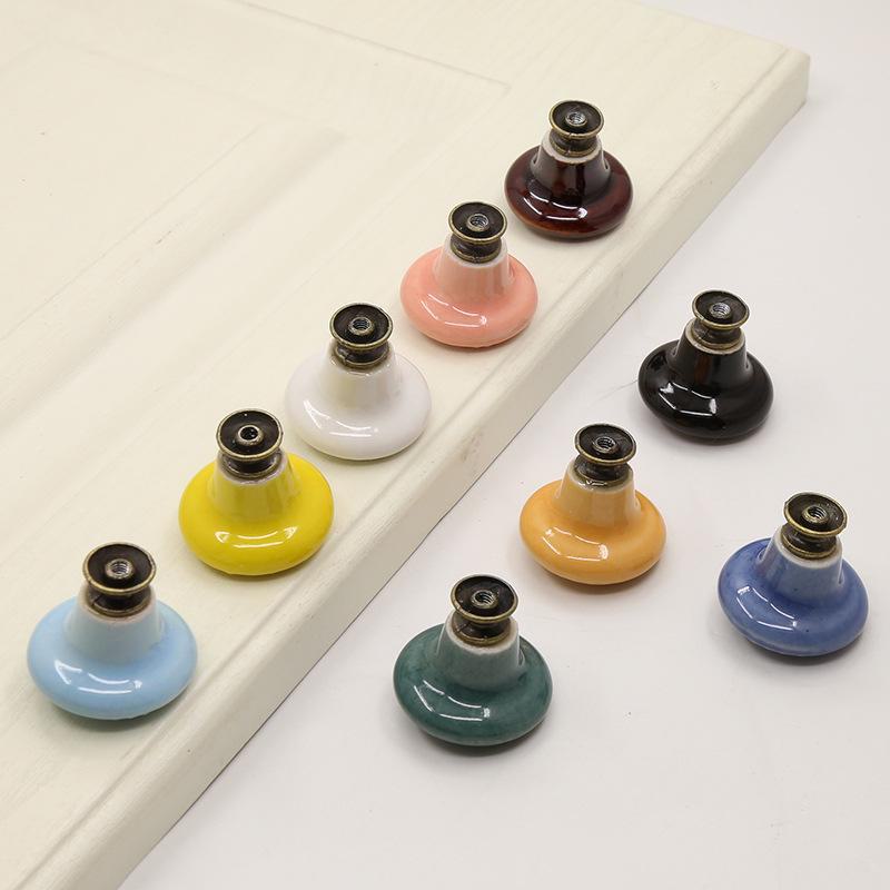 Круглая ручка из цинкового сплава для шкафа для кухни и мебели