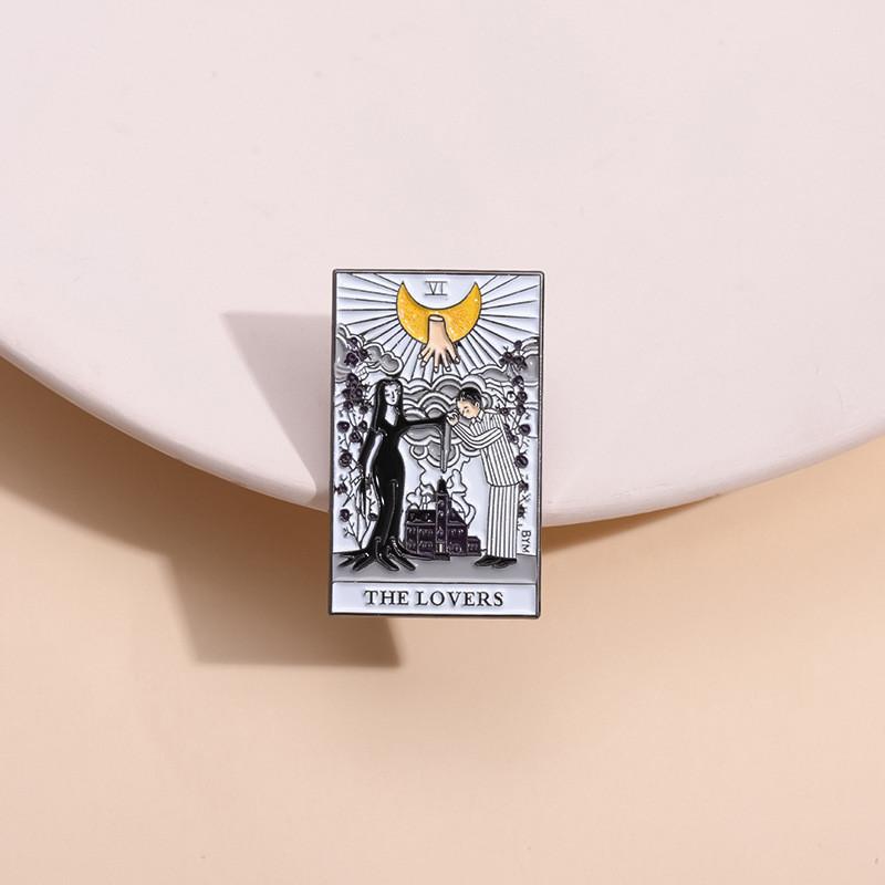 Trendy Cartoon Character Brooch Luxurious Alloy Pin For Fashionable Bag Decoration