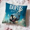 Игровой чехол для подушки D-Dofus Премиум-комфорт Двусторонний чехол для подушки - Дизайн "Два в одном" для любой комнаты и салона автомобиля
