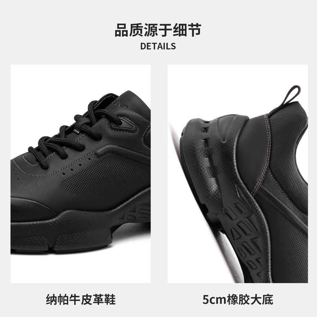 Aokang men's summer new sports shoes, casual outdoor hiking shoes, wear-resistant and non slip leather casual shoes