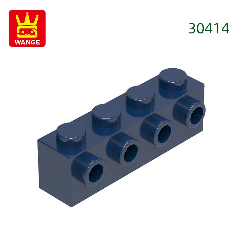 Нетоксичный 63 шт./лот 30414 Модифицированный 1x4 с шипами сбоку Цветные детали MOC Аксессуары Совместимые с Кирпичиками DIY Детская игрушка Конструктор