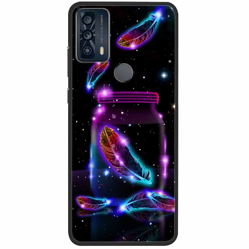 Чехол For TCL 20B Case 6159K Силиконовый Мягкий Модный TPU Чехол для Телефона для TCL 20B Case для TCL 20B 20 B Бампер Защитный TPU Оболочка