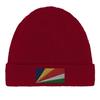 Bonnet Drapeau Seychelles En Rouge