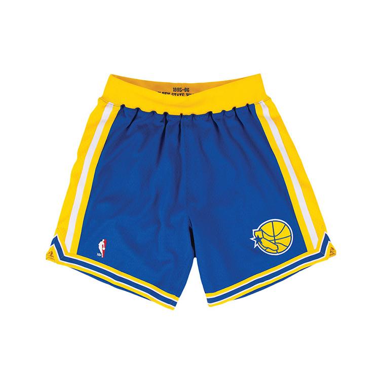 Mitchell & Ness Баскетбольные шорты Мужские Темно-синие ASHRGS18119-GSWROYA95