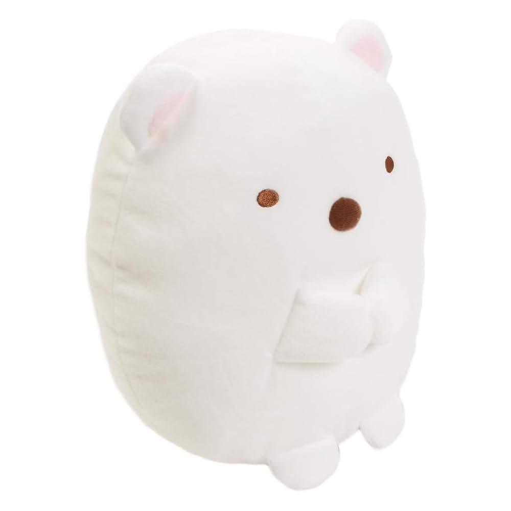 Плюшевая игрушка Sumikko Gurashi M Сирокума 25см Мягкая набивная игрушка Милый персонаж
