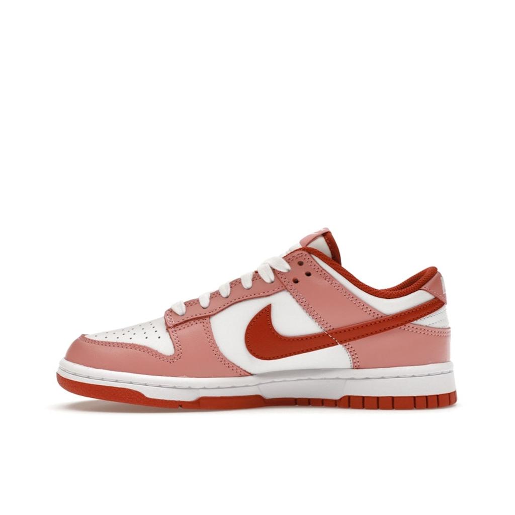 Nike Женские кроссовки Dunk Low Red Stardust Rugged-Orange White FQ8876-618