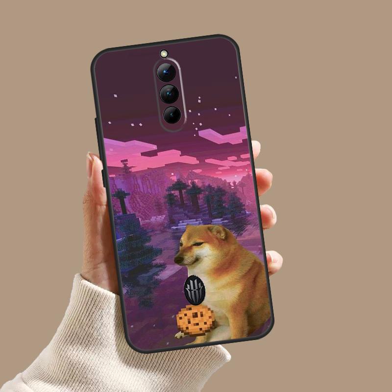 Funny Cheems Doge Case For ZTE Nubia Red Magic 10 10S 9S 8S 8 9 11 Pro Plus 6 7 6S 7S Pro 5G 6R 10 Air Cover