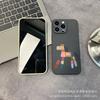 Цветной пони применяется к чехлу для мобильного телефона iPhone15 14PROMAX полноразмерный 13/11 противоударный 16/15 защитный чехол 17