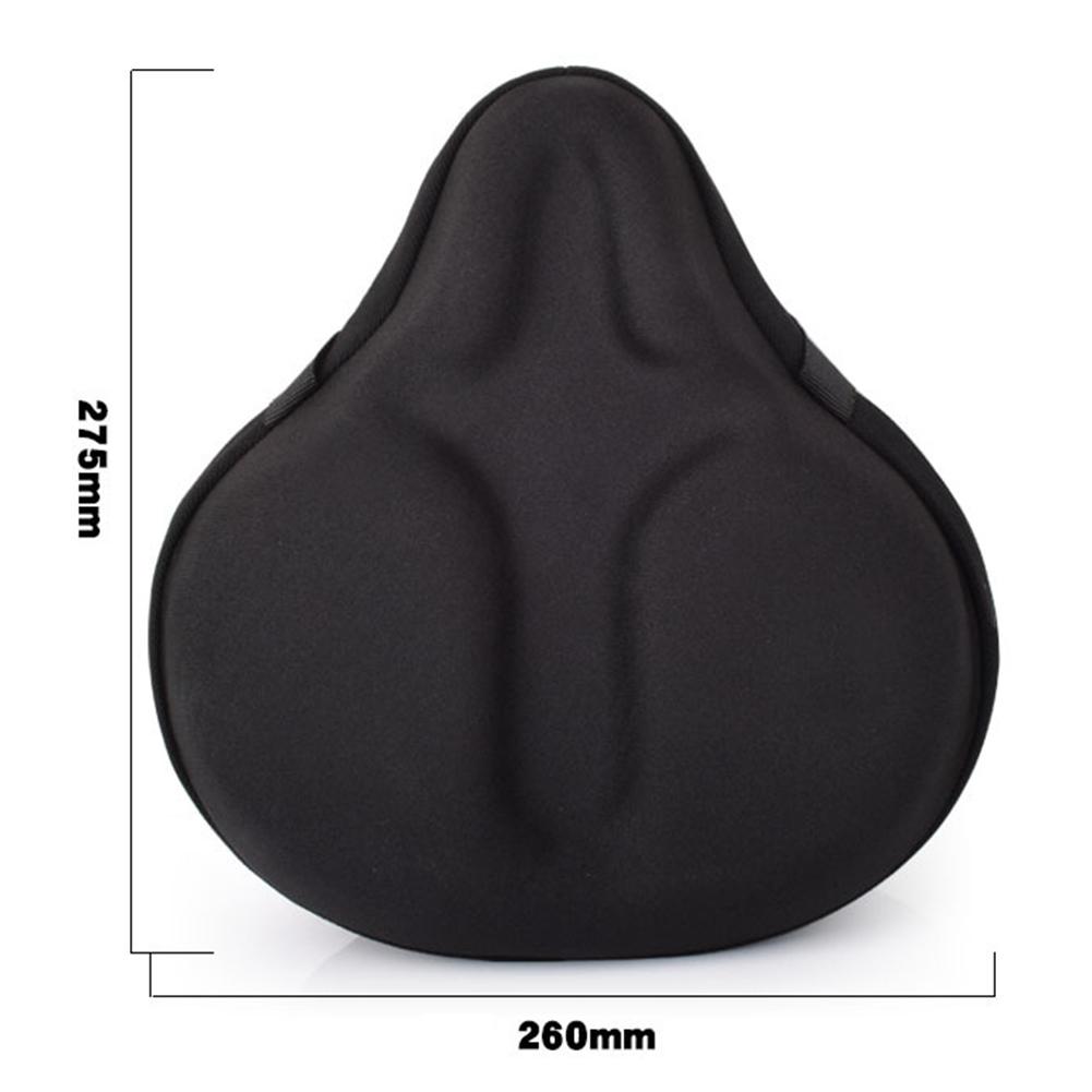 Bicycle 3D Saddle Cover Cushion Large Silicon Gel Padded Bike Seat Cover Soft Bike Saddle Thickened Seat Bycicle Accesories