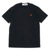 Футболка COMME des SMALL RED HEART TEE BLACK [PLAY GARCONS] [размер M]