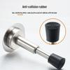 Wow Custom из нержавеющей стали без проколов, утолщенный резиновый дверной стопор