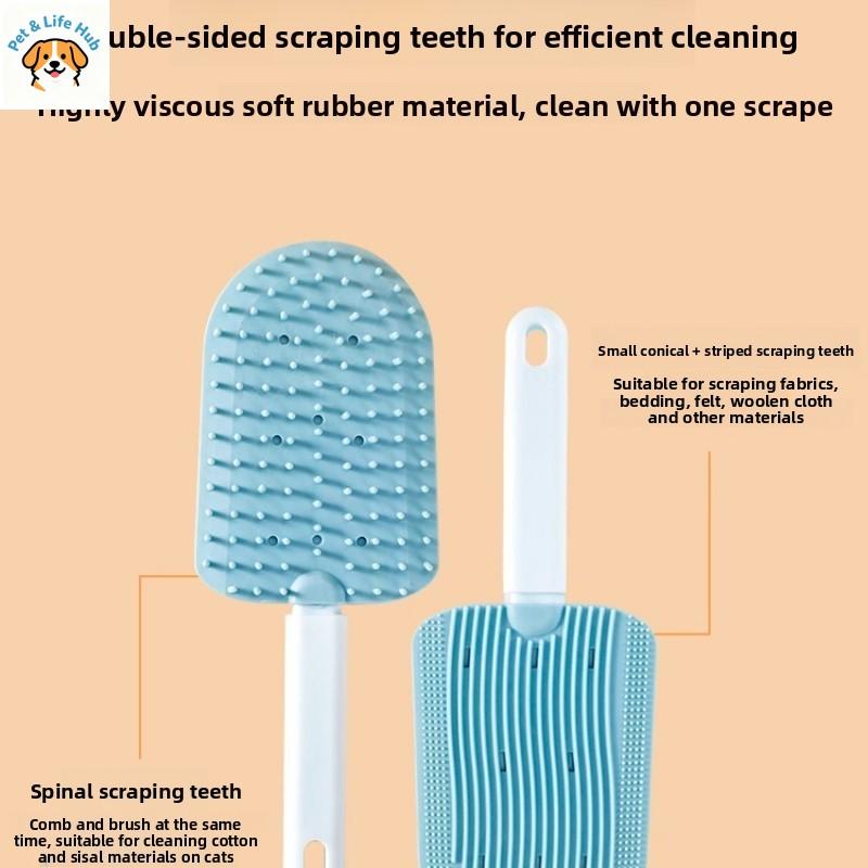 Special comb for pet combing, dog row comb, cat hair removal, dog hair removal, hair removal, no bath brush, pet supplies