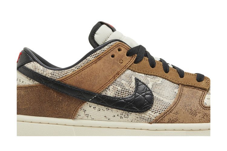 Мужские кроссовки Nike Dunk Low Premium CO.JP Коричневая змеиная кожа