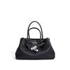 2026 early spring commuter leather bag simple versatile shoulder crossbody portable Kelly bag