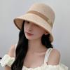 Foldable Bow Fisherman Hat UV Protection Sunscreen Bucket Cap Fashion Woman Sun Hat  Camping