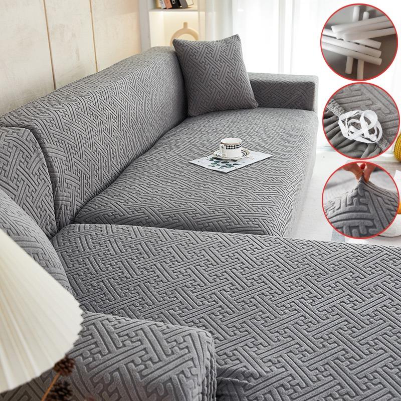 Высококачественный чехол для дивана на 1/2/3/4 места, обычная форма, L-образный чехол для дивана, эластичный защитный чехол для мебели для домашних животных «все включено»