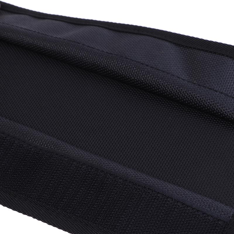 Ремень для гитары с накладкой на плечо, регулируемый, мягкий, черный, для акустической и электрогитары