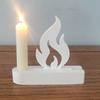 Hollow Flame Candlesticks Resins Moulds Lotus Candle Holder Silicone Molds DIY Heart Castings Moulds Home Decorations